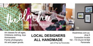 Arjay Creations - The Elm Tree - Pop Up Shop - Parramatta - 27th Sep 2013